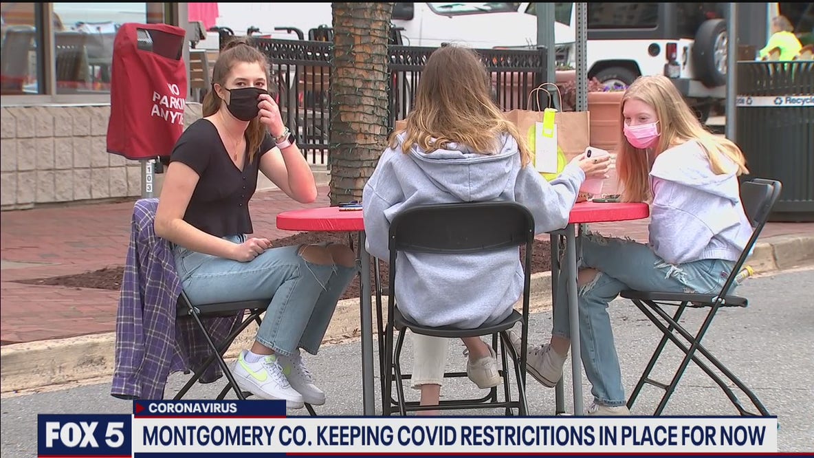 Montgomery County keeping COVID restrictions in place for now
